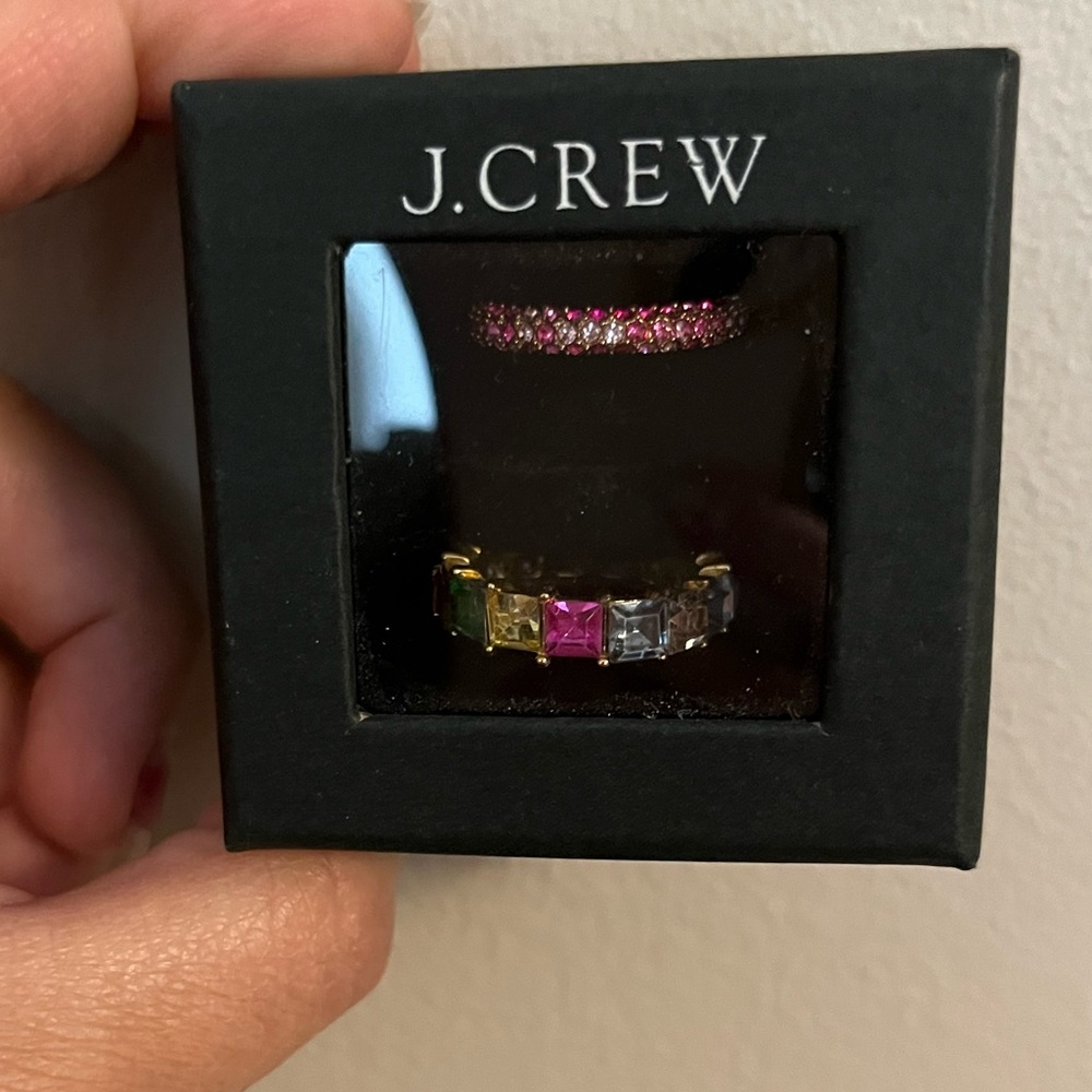 J. Crew Ring Set